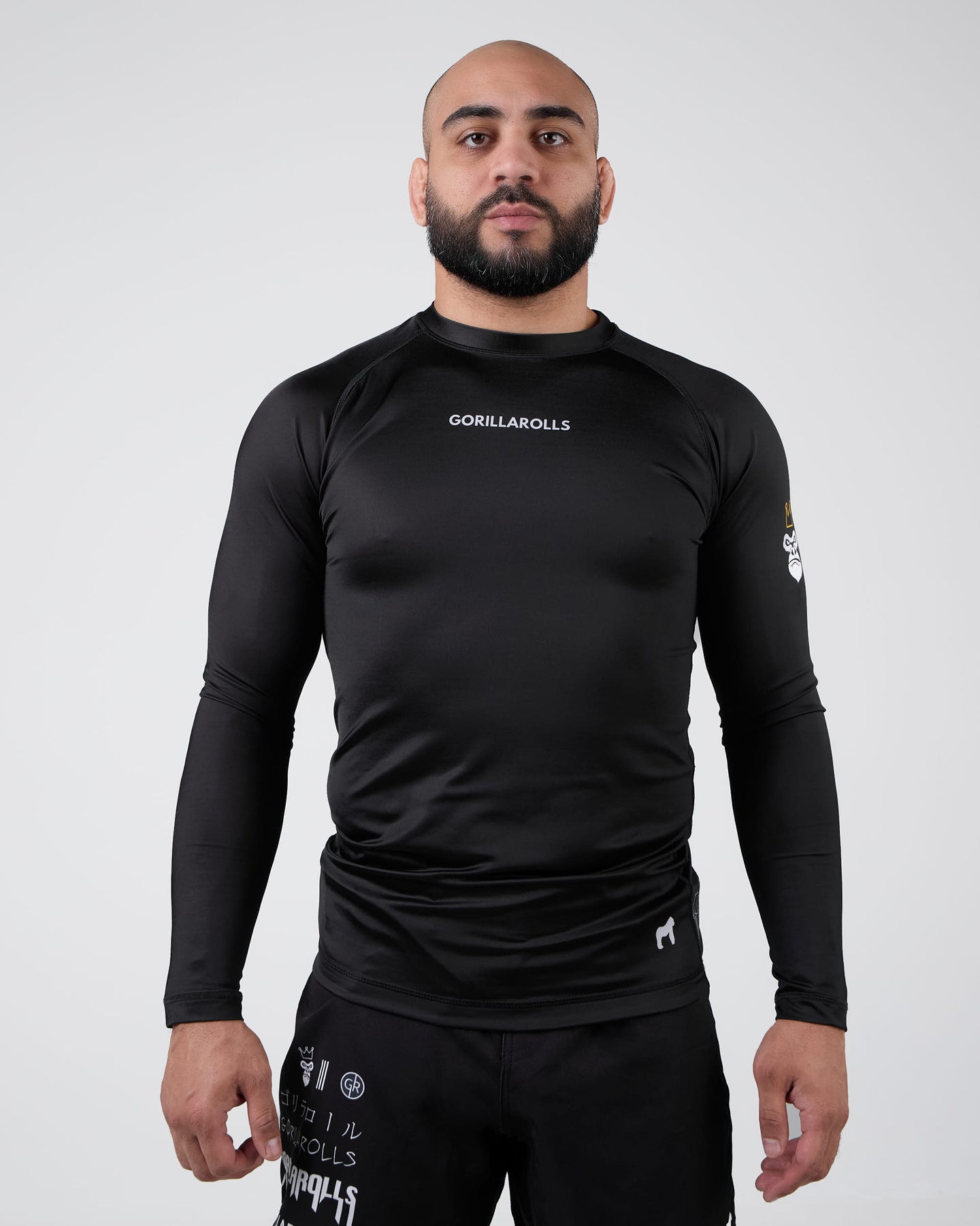 Gi Rash Guard Long sleeve Be Different Unisex No Gi Rash Guard – Gorillarolls